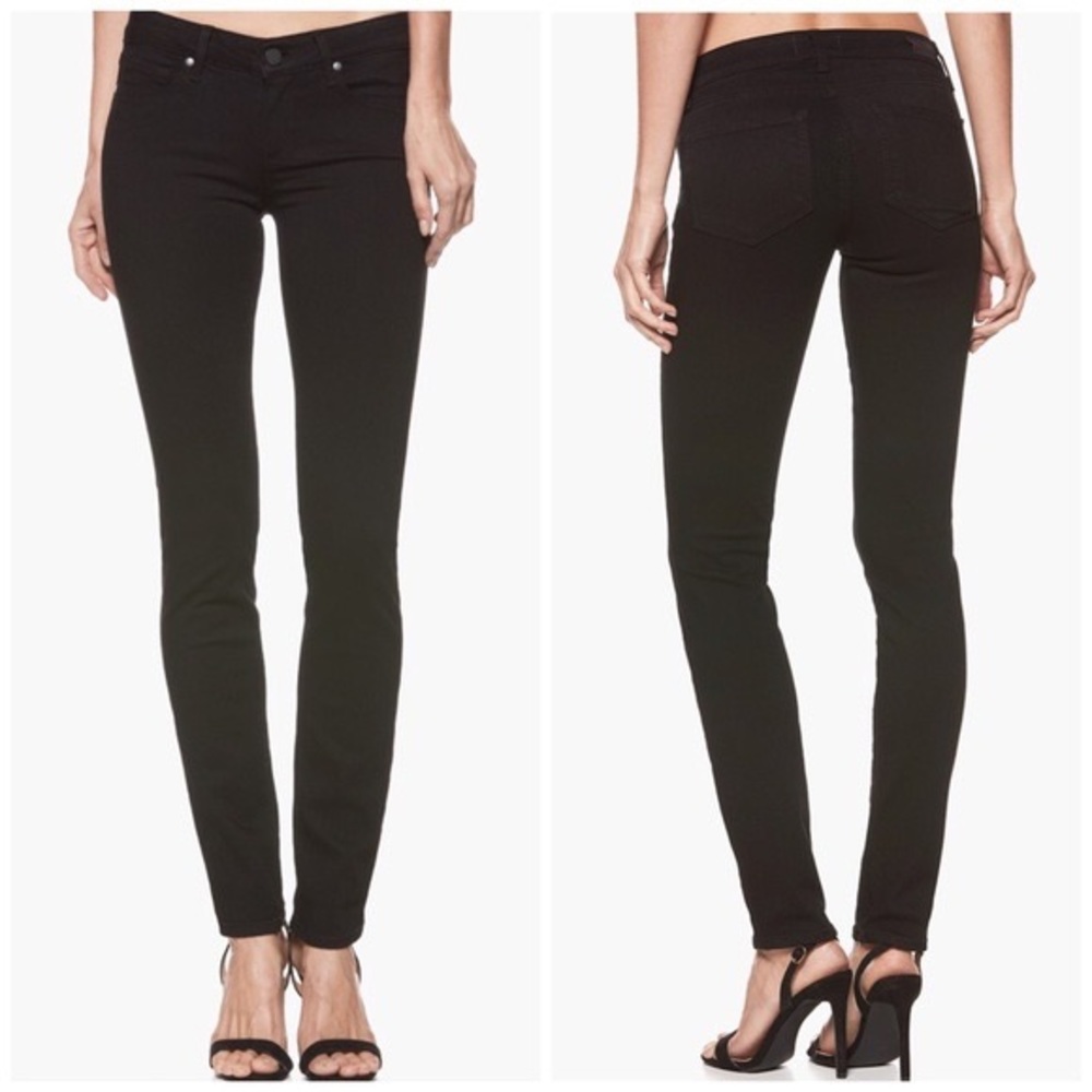 Paige Skyline Skinny Denim Black